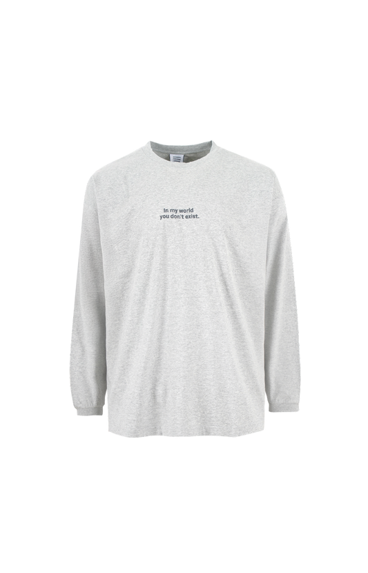 Slogan Long-Sleeve T-Shirt