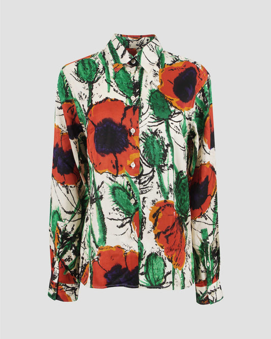 Poppy Red Shirt