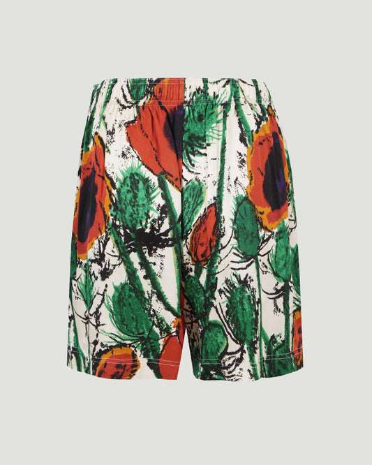 Poppy Red Shorts