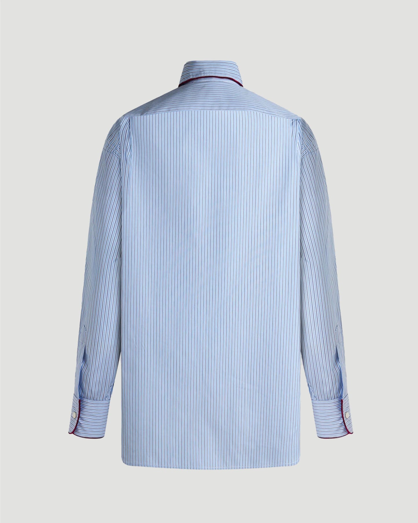 STRIPED POPLIN SHIRT