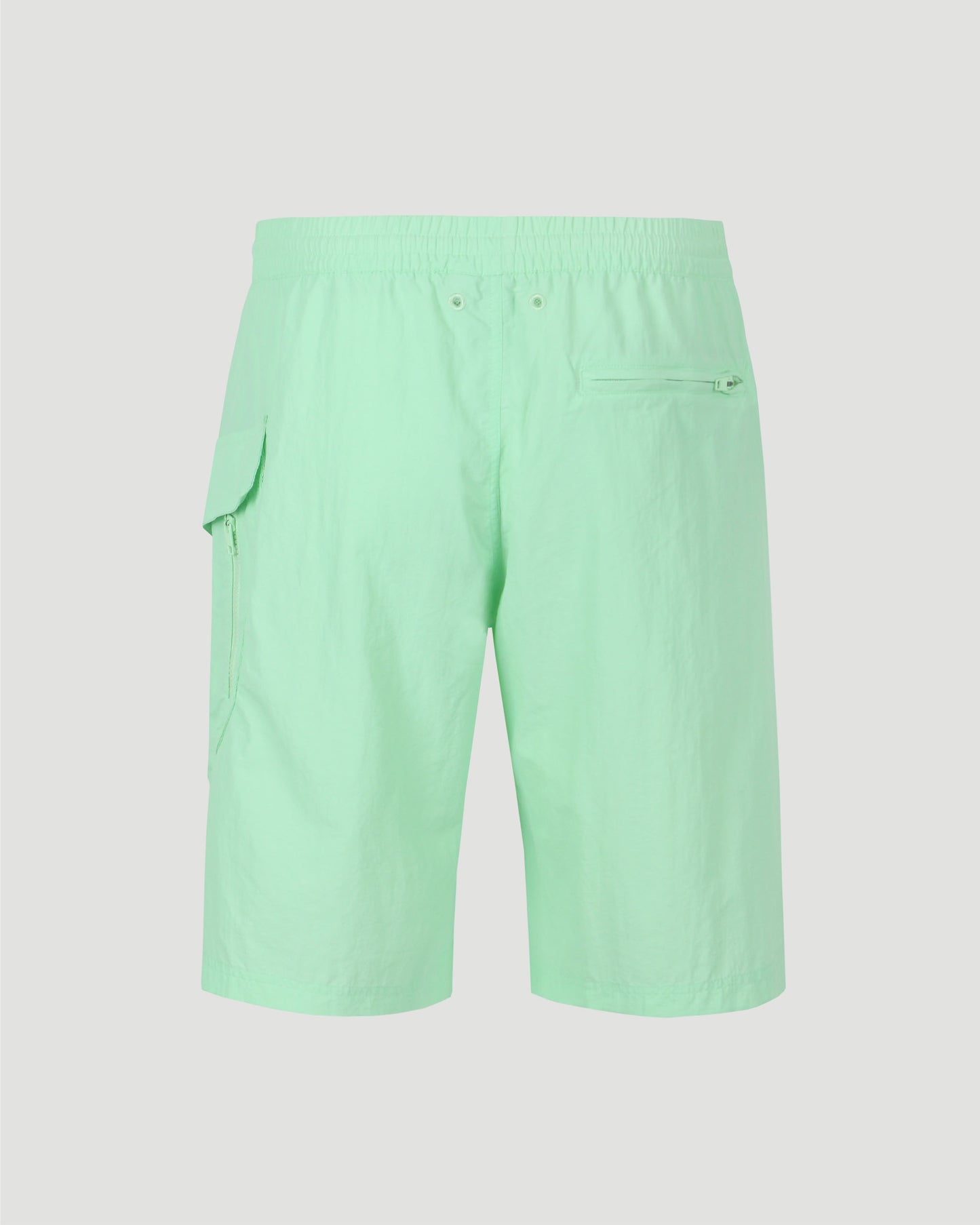 SWIM SHORTS IN GLOW GREEN