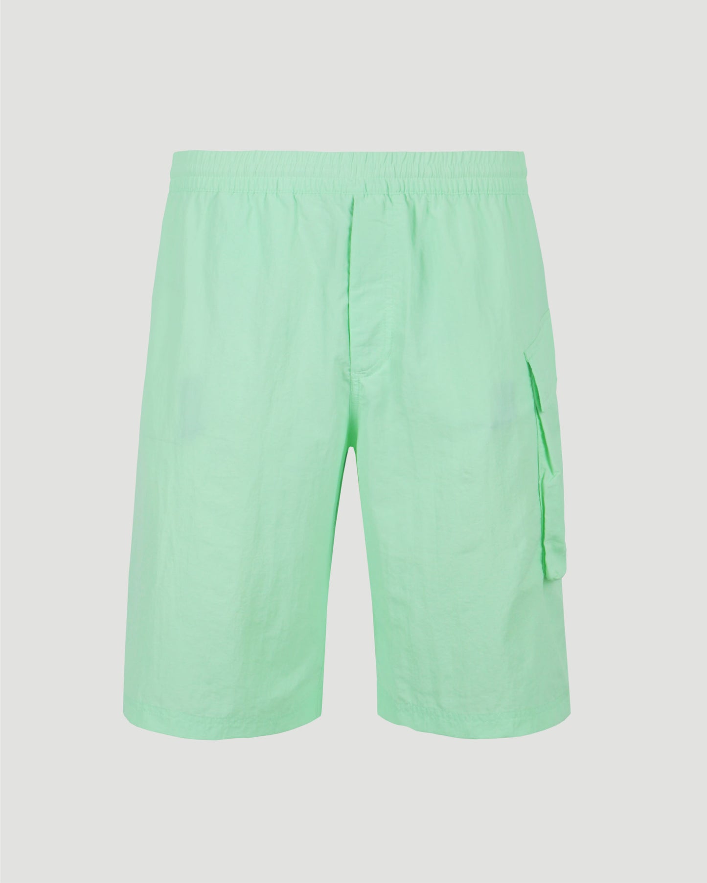 SWIM SHORTS IN GLOW GREEN