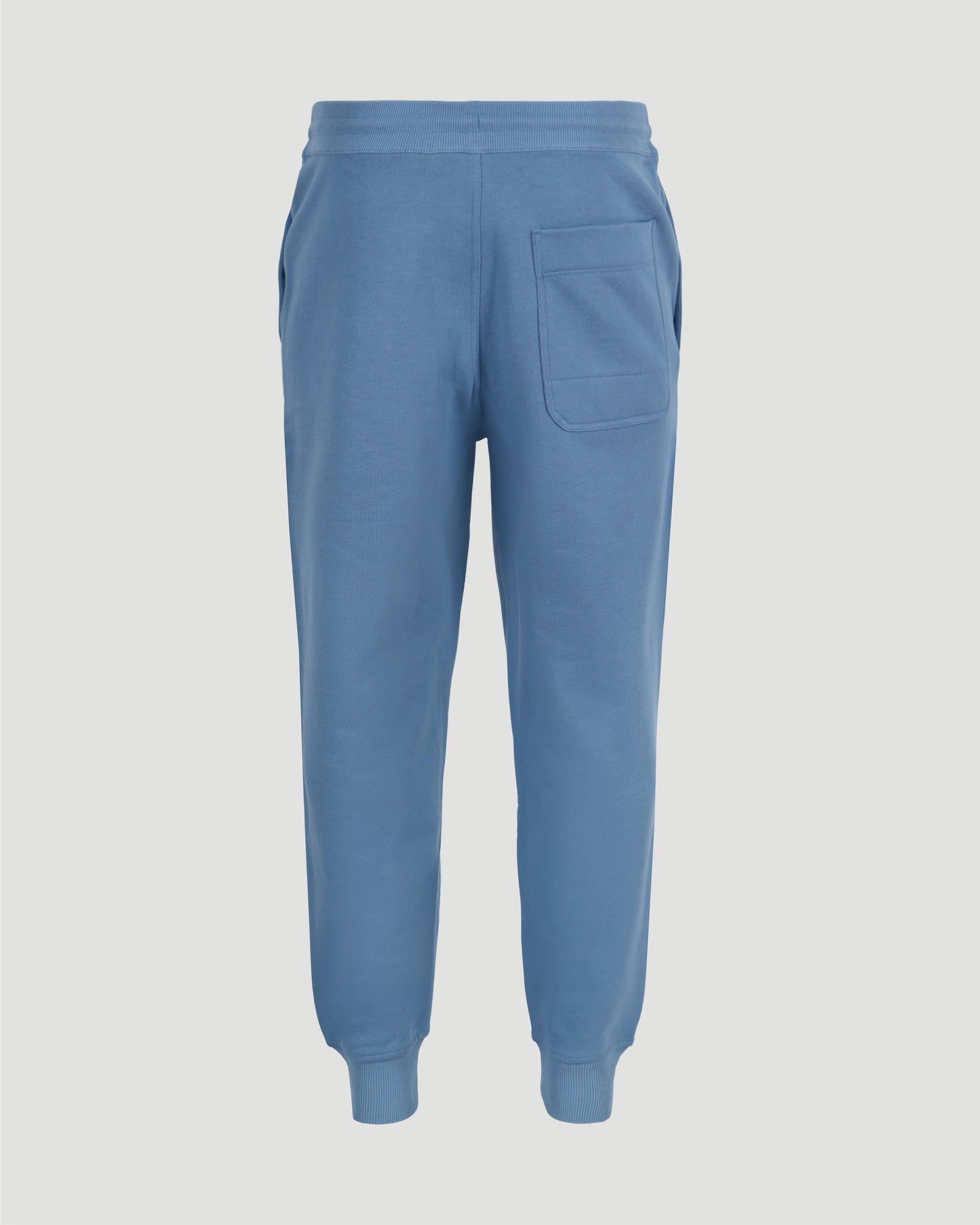 Y-3 Classic Terry cuffed pants in blue — product photo 3