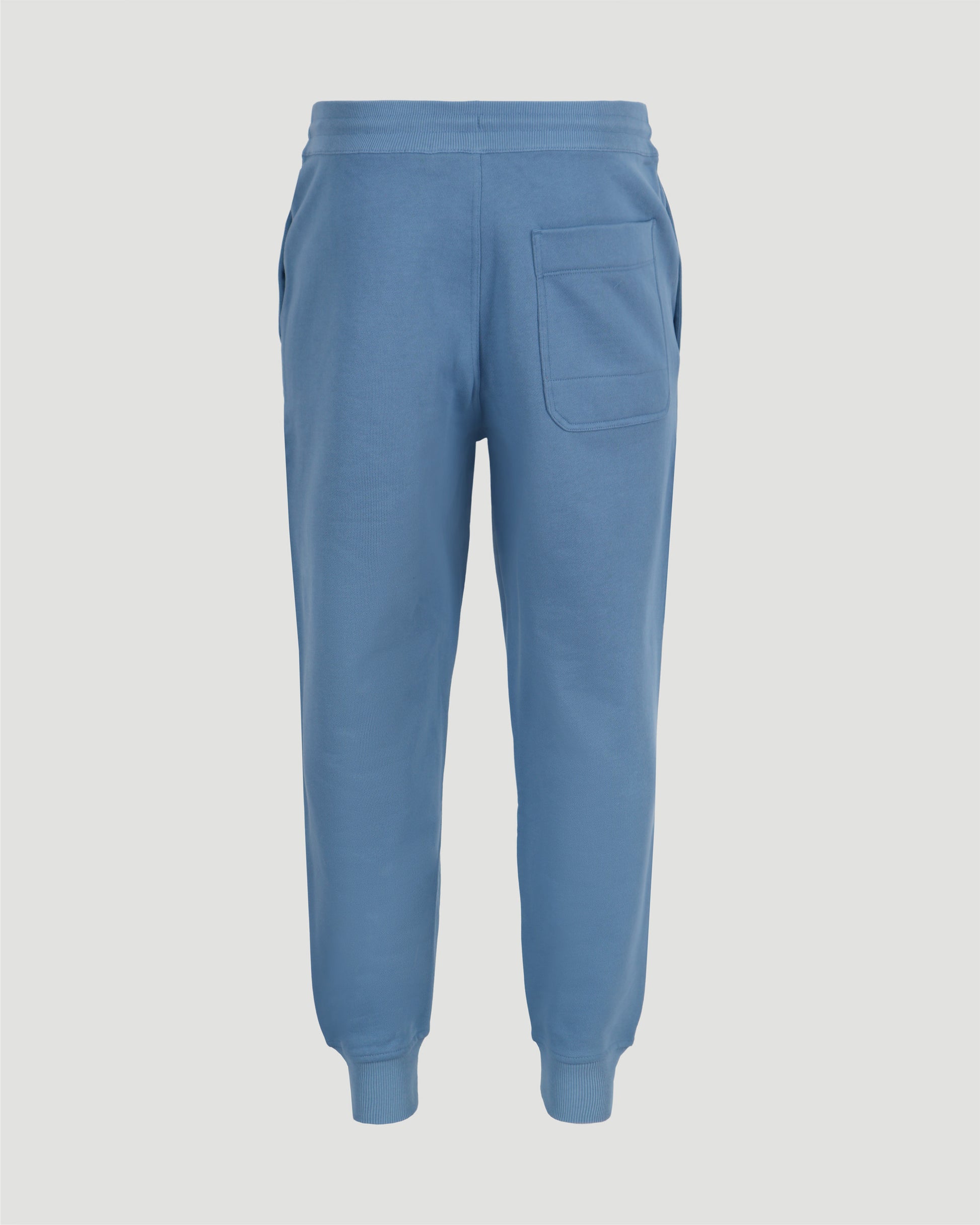 Y-3 Classic Terry cuffed pants in blue — product photo 3
