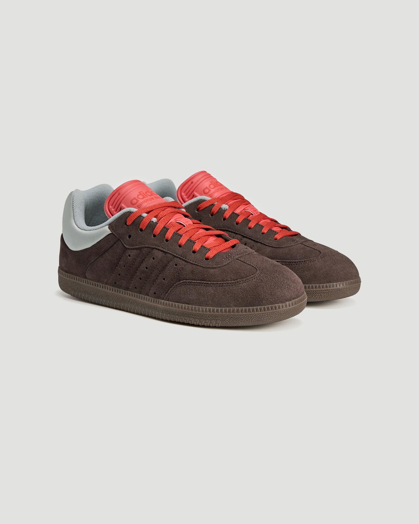 Dingyun Zhang x Adidas Samba in Oxidized Brown
