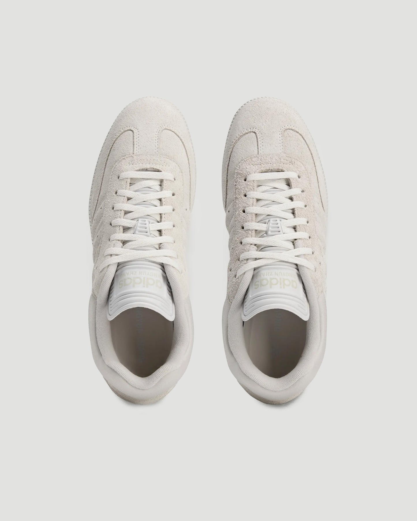 Dingyun Zhang x Adidas Samba in White Vapour