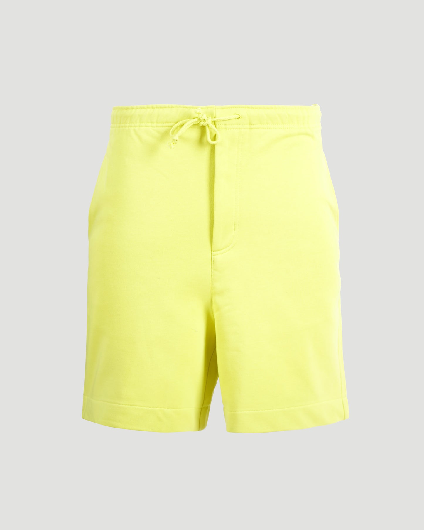 French Terry Shorts in Yellow