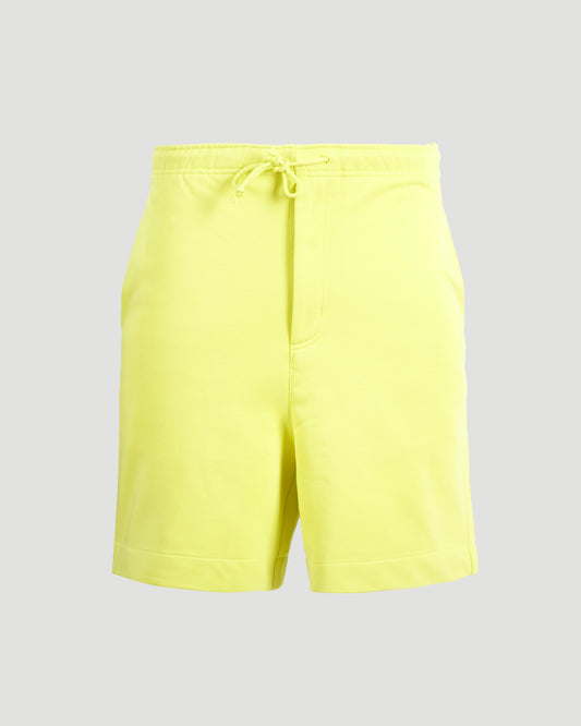 French Terry Shorts in Yellow