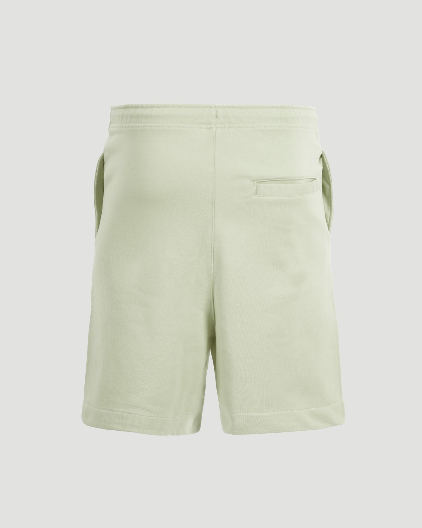 French Terry Shorts in Light Green
