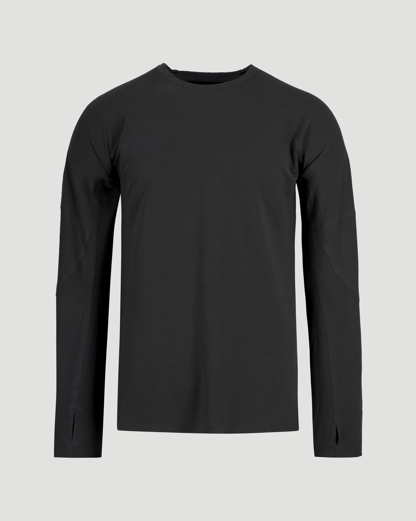 Running Long Sleeve Tee in Black