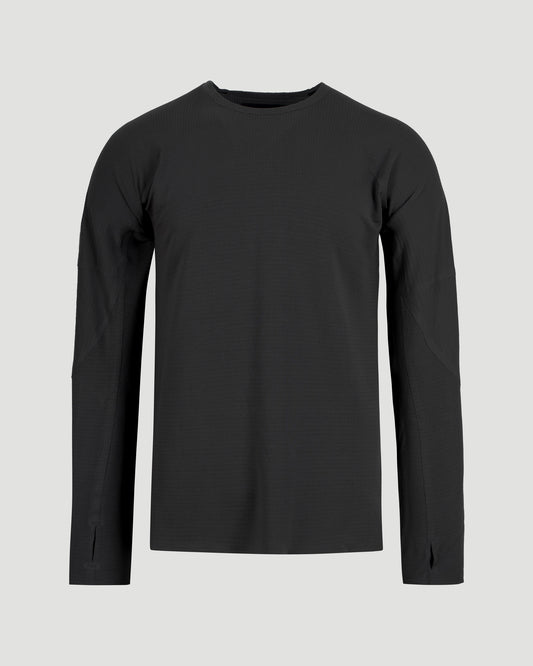 Running Long Sleeve Tee in Black