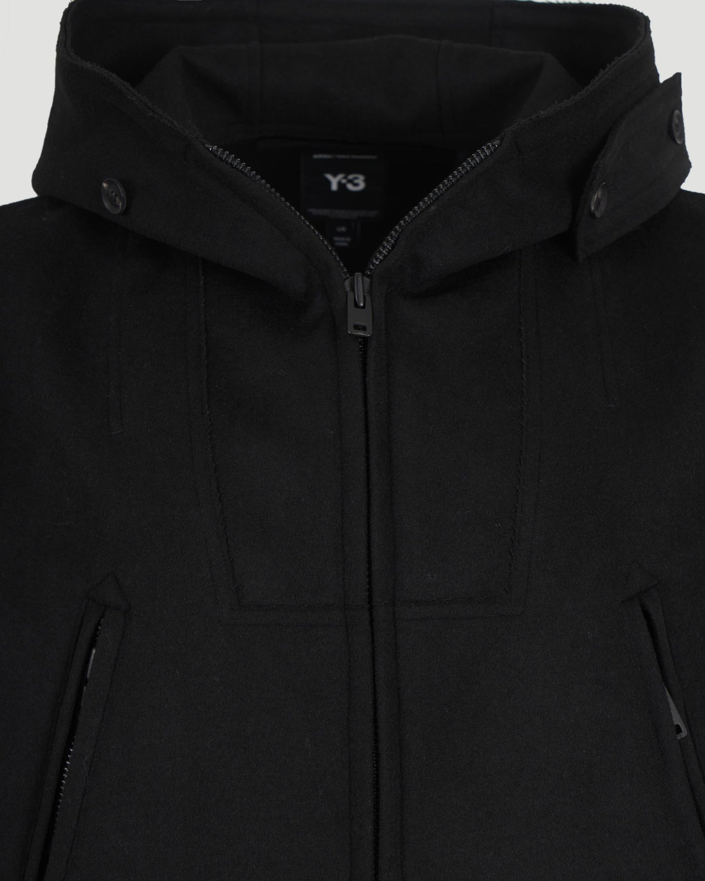 Melton Jacket in Black