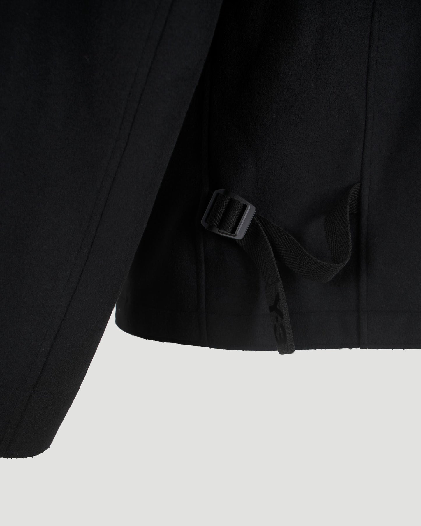 Melton Jacket in Black