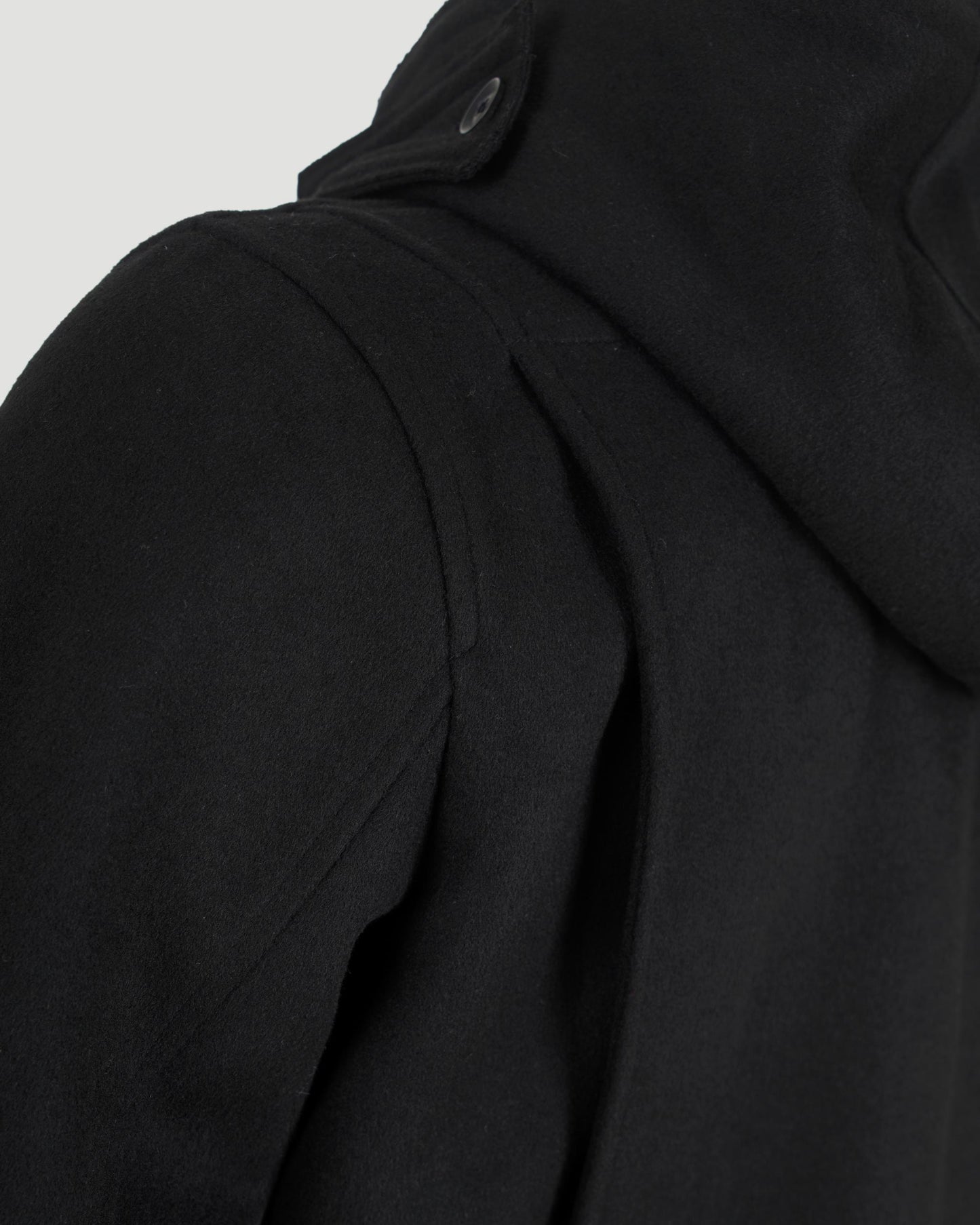 Melton Jacket in Black