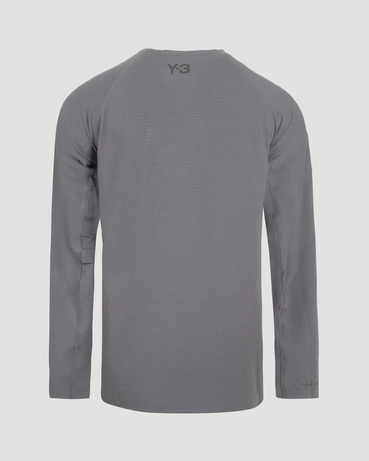 Running Long Sleeve Tee in Grey