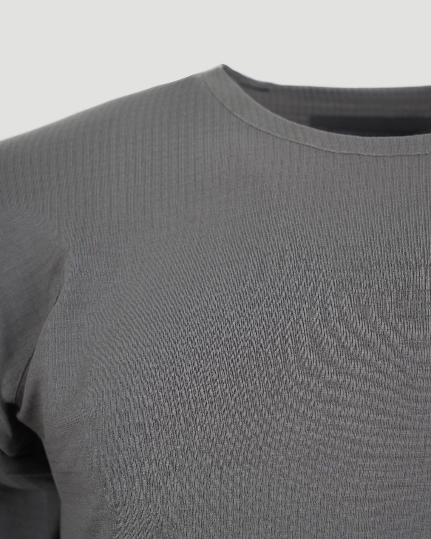 Running Long Sleeve Tee in Grey