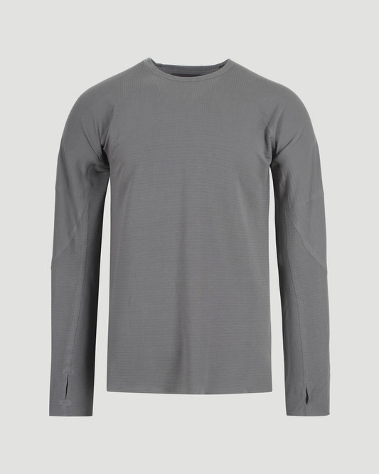 Running Long Sleeve Tee in Grey