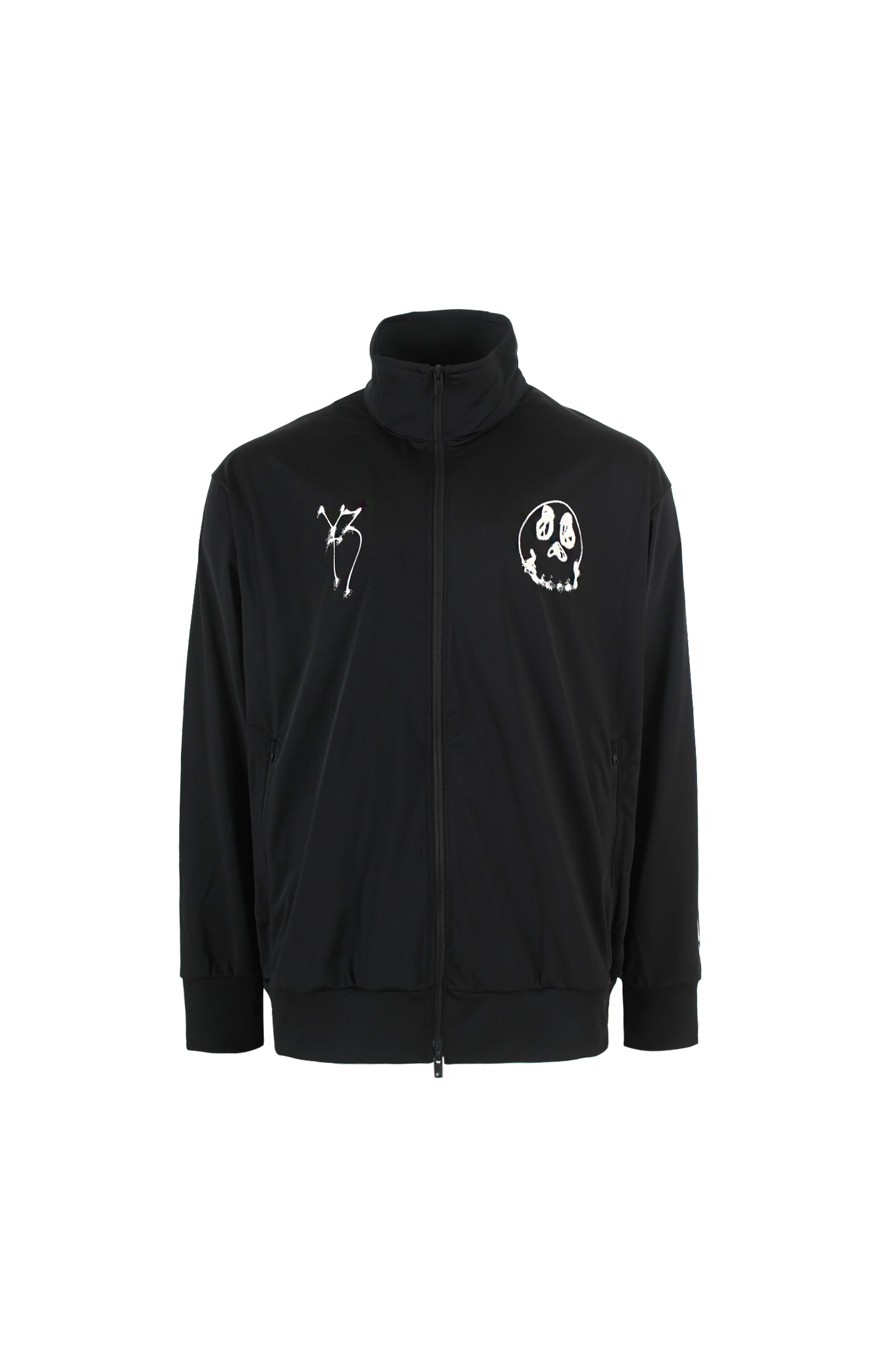 Chito Grapphic Track Top in Black