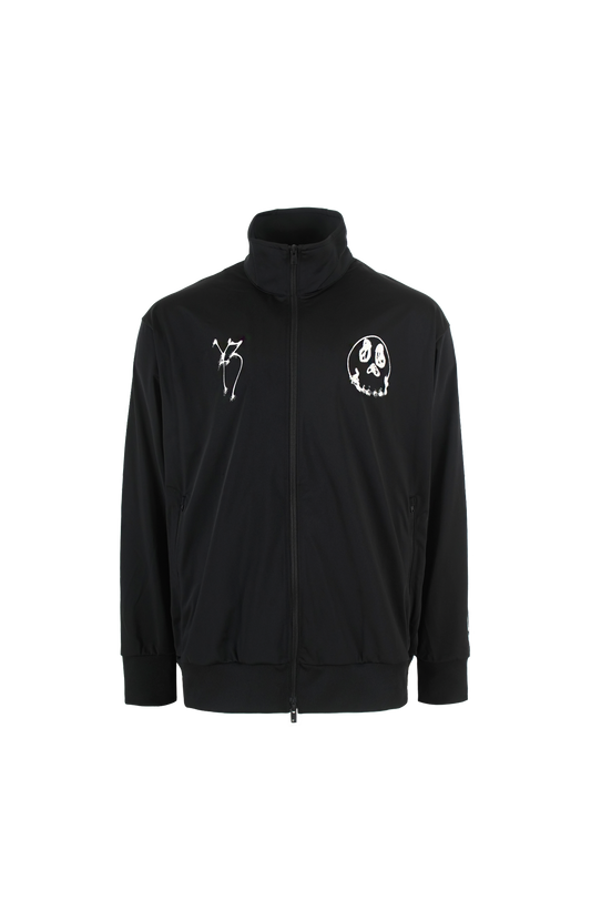 Chito Grapphic Track Top in Black