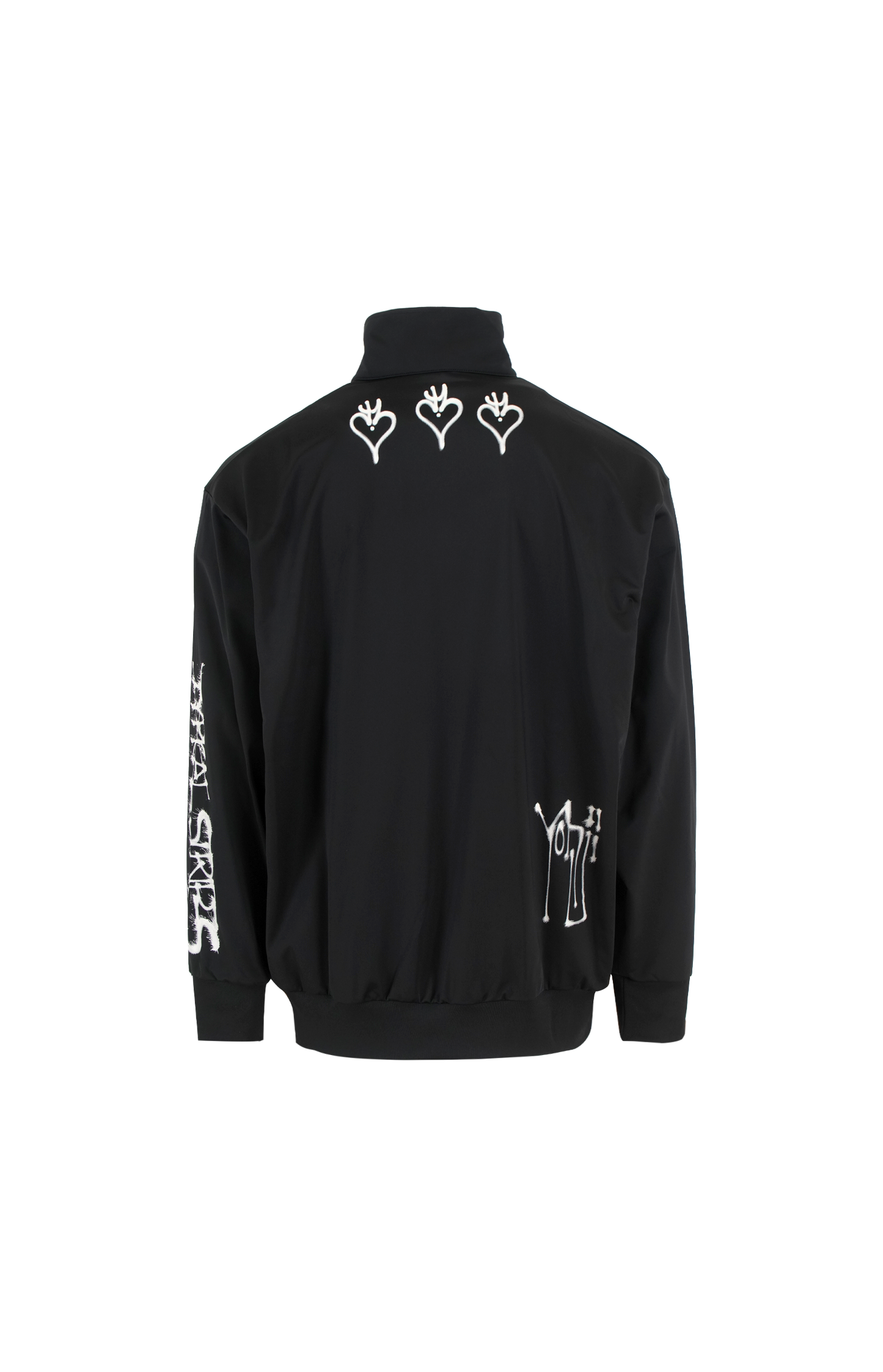 Chito Grapphic Track Top in Black