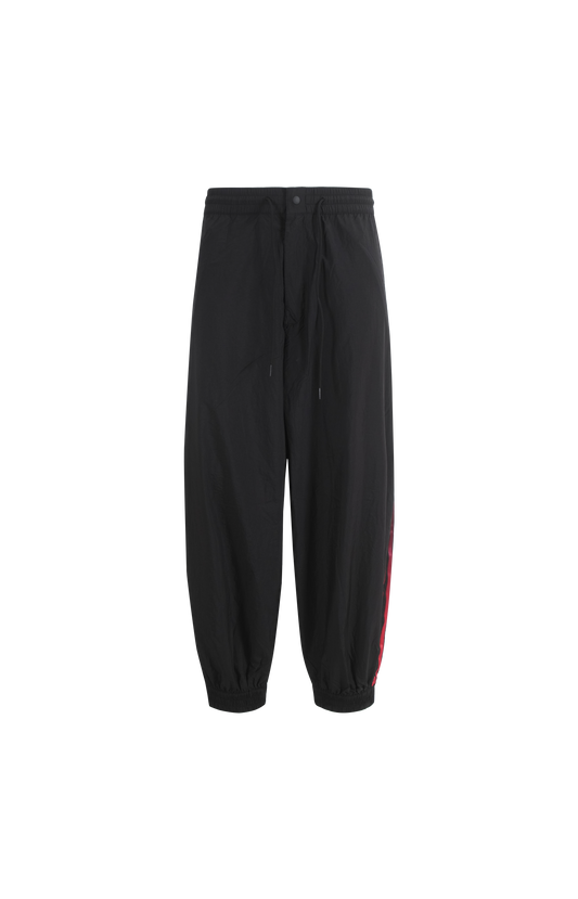 Y-3 Gradient 3 Stripes Nylon Track Tracksuit Bottoms in Black