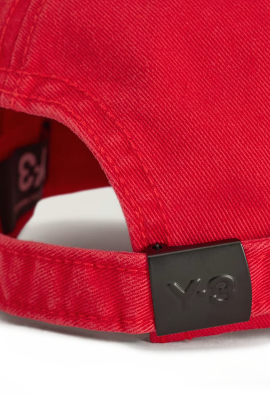 Y-3 Dad Cap in Red — product photo 2