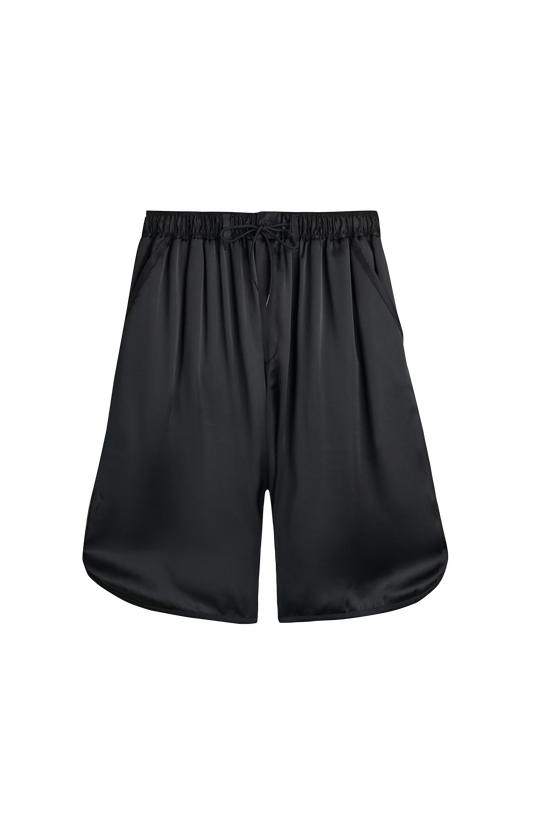 Liquid Logo Shorts in Black