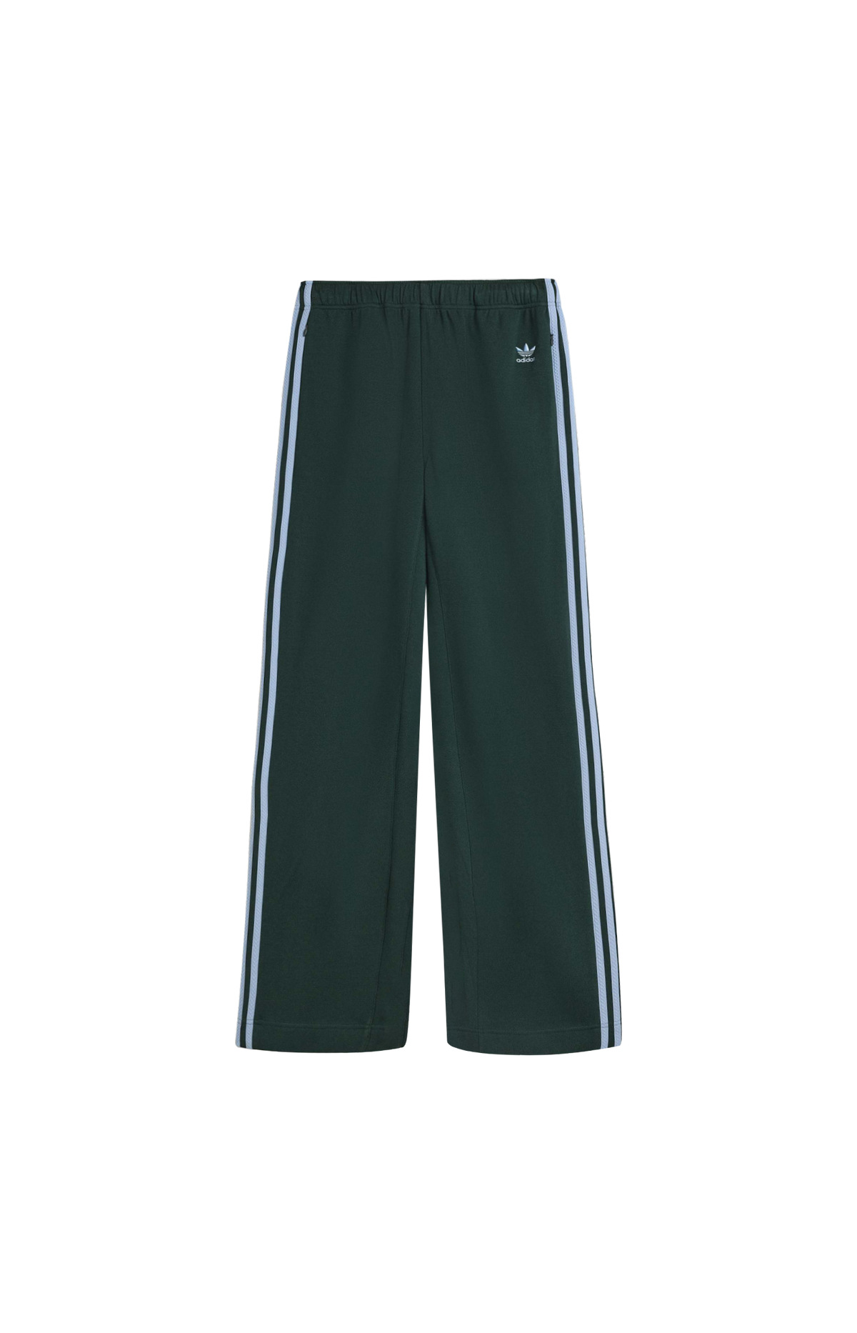 Adidas Originals x Wales Bonner 80s-Style Track Pants in Green — front view