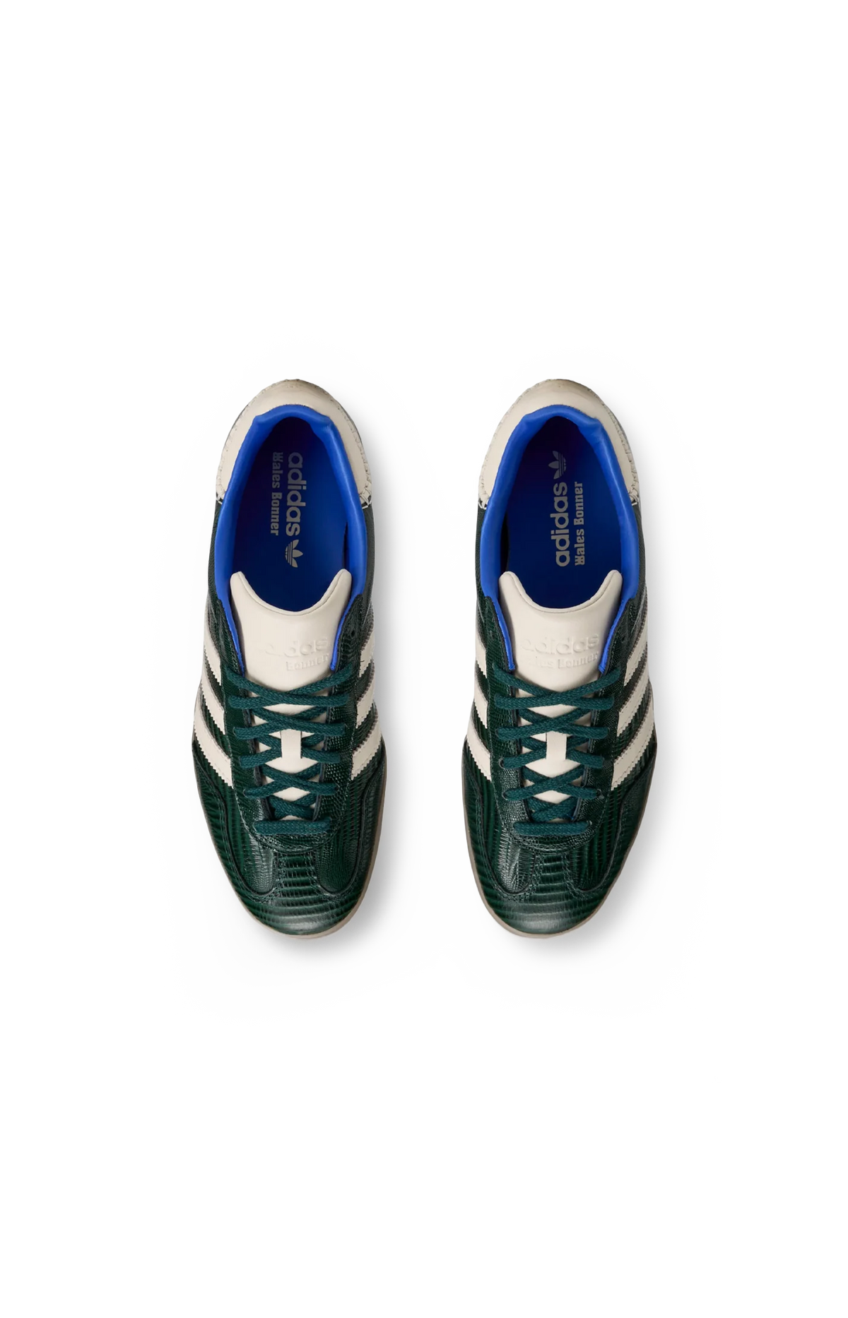 Adidas Originals x Wales Bonner Gazelle Suede Croc in Green Night — product photo 2