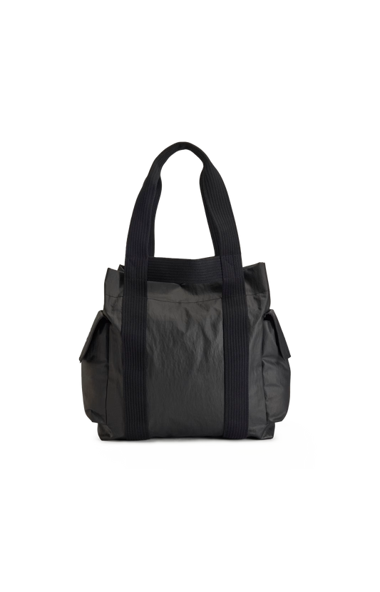 Y-3 Tote Bag in Black — front view