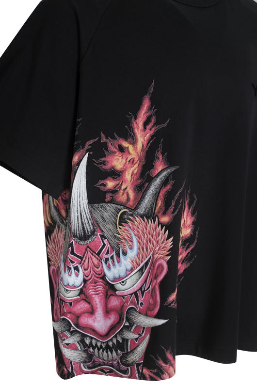 Y-3 Black Graphic Short Sleeve T-Shirt