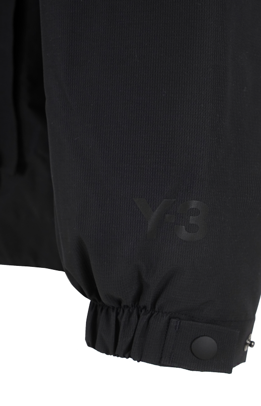 Y-3 GTX Padded Hooded Jacket in Black — product photo 2