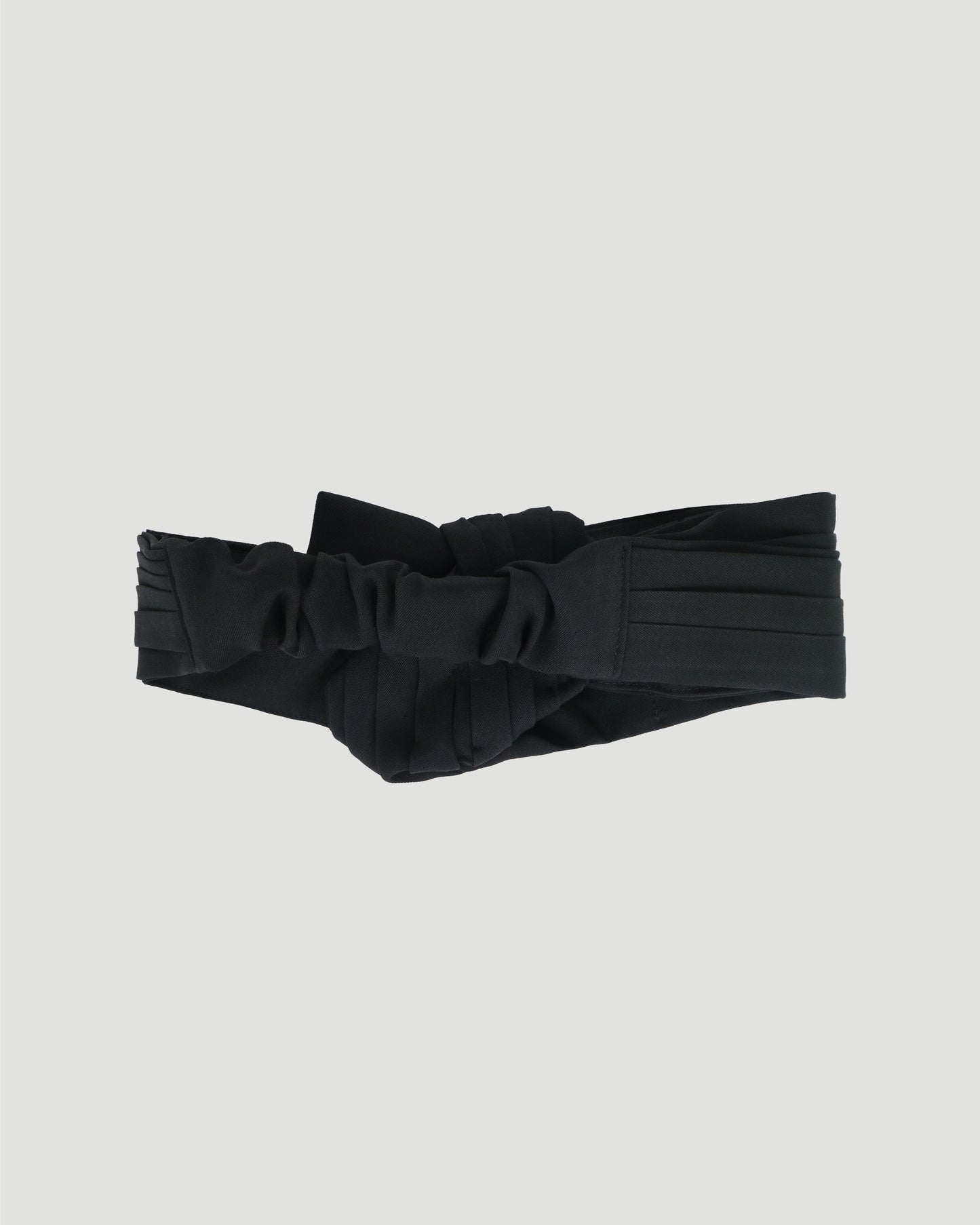 Turban headband in black