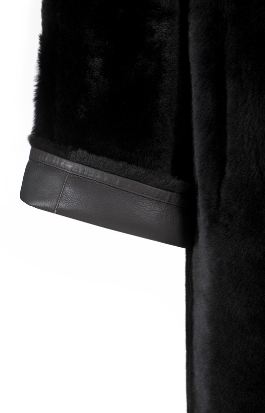 Reversible Oversized Lamb Shearling Coat
