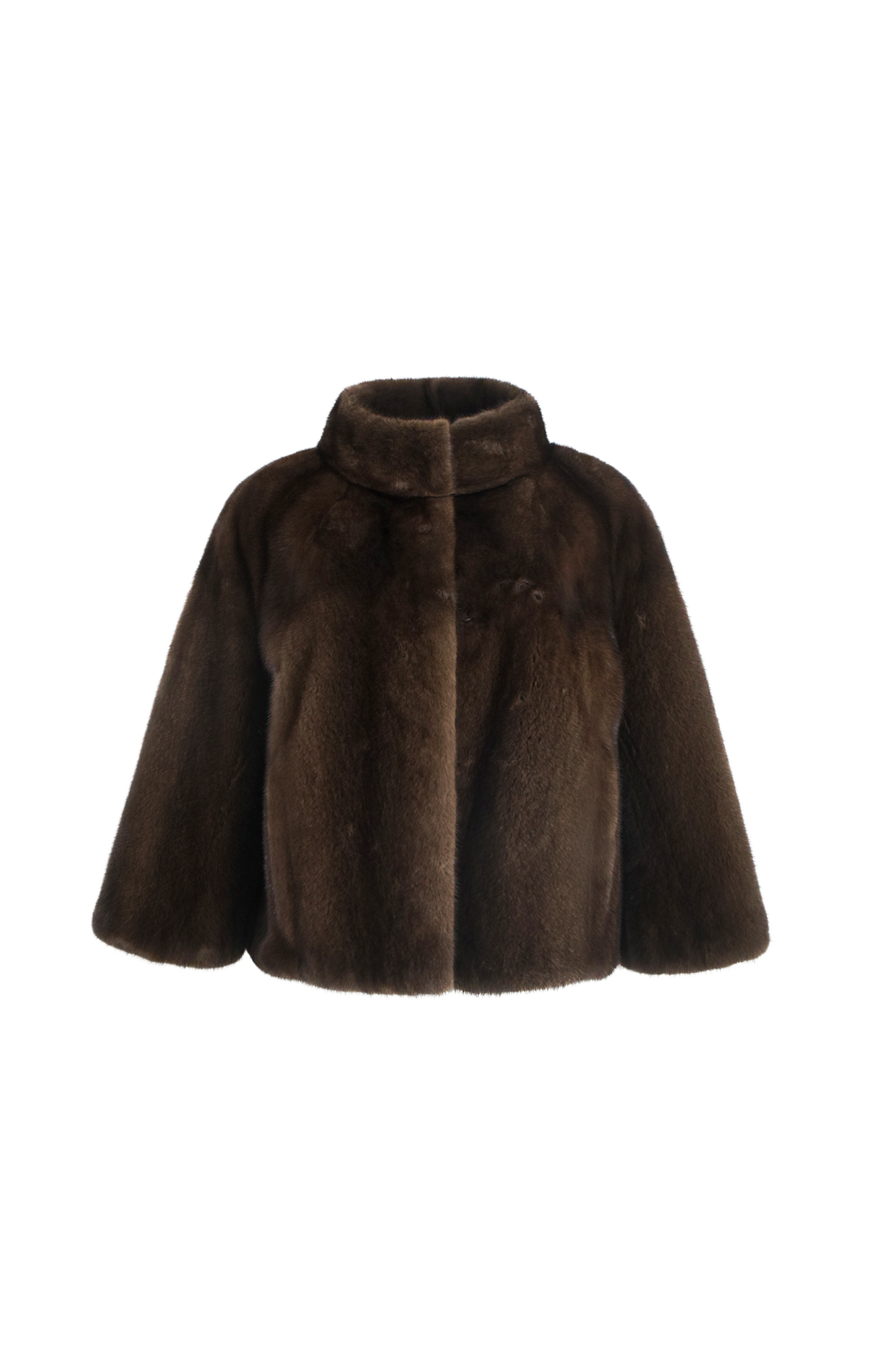 Long-Haired Mink Fur Jacket