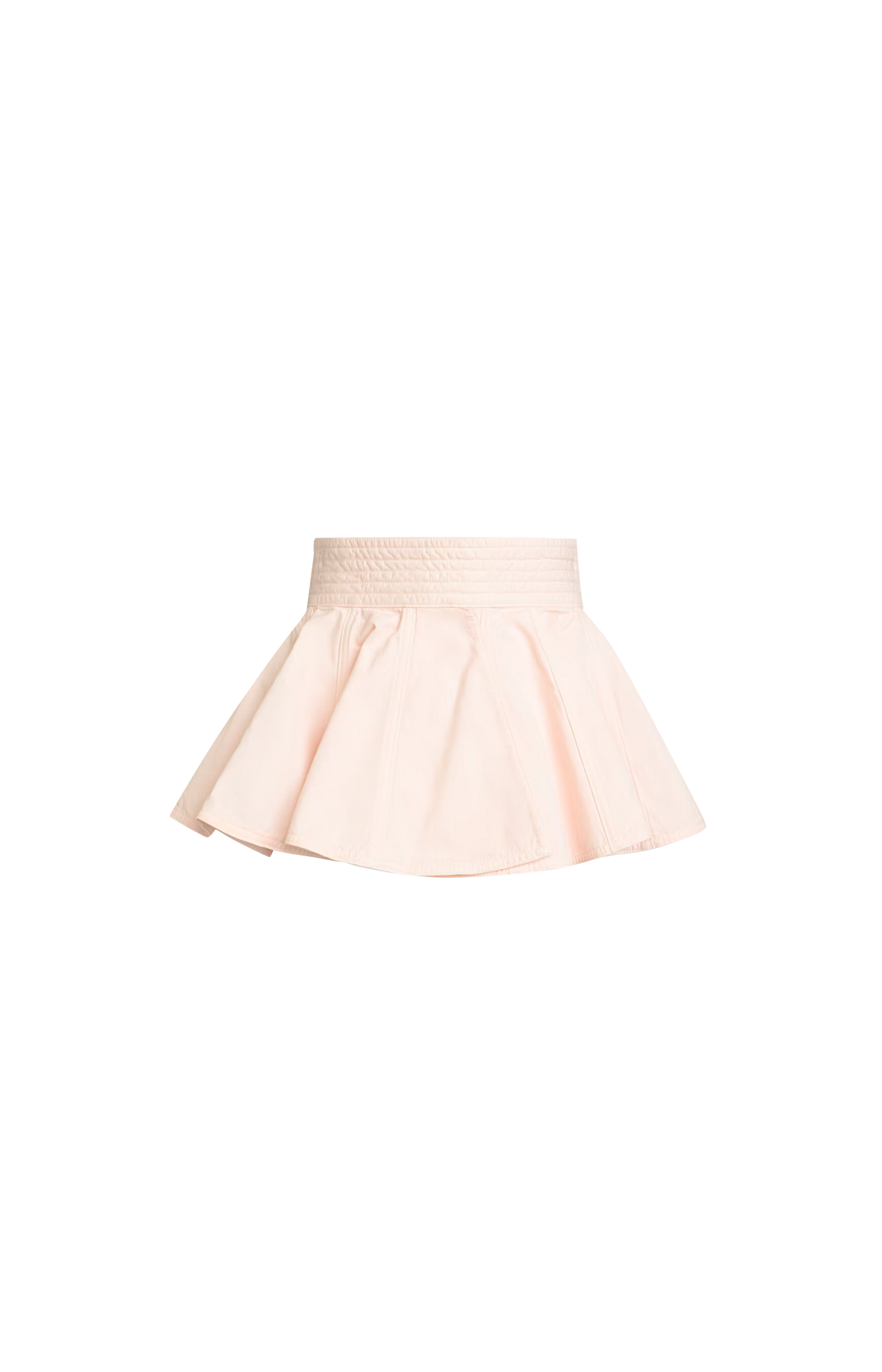 Denim Peplum Belt