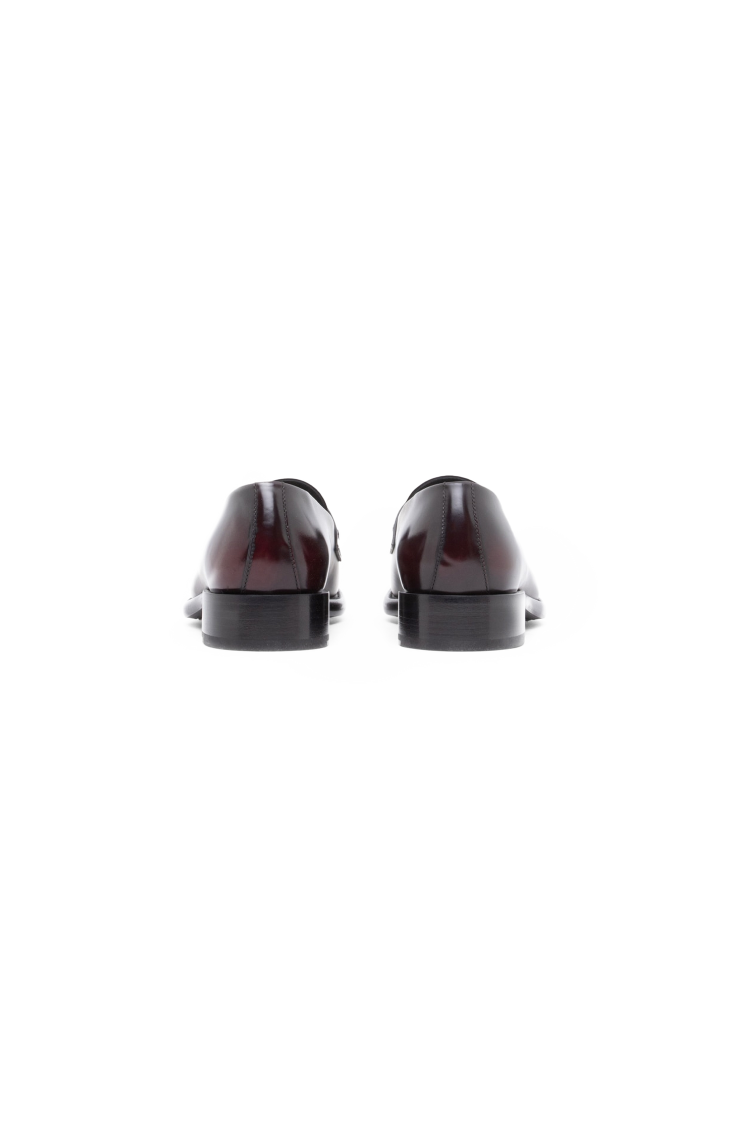 Slippers in Brushed Leather with a Leather Sole