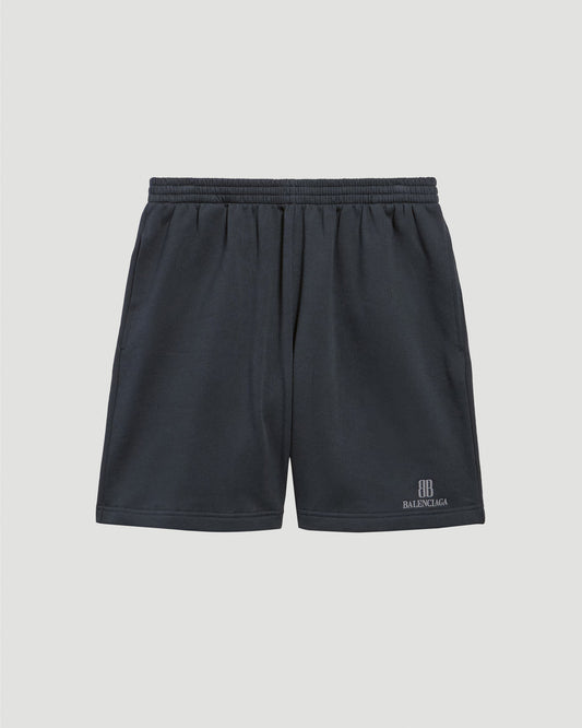 Nano BB Shorts in Black Faded