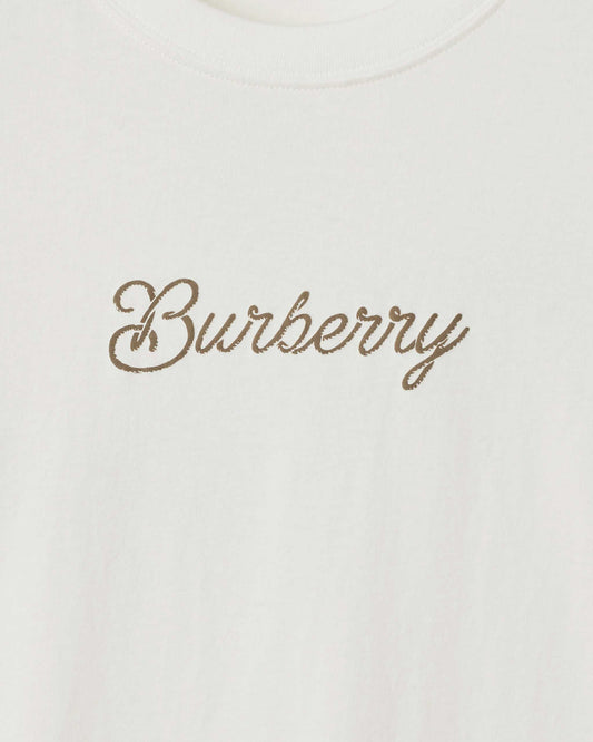 Surfer Knight Cotton T-Shirt in Chalk