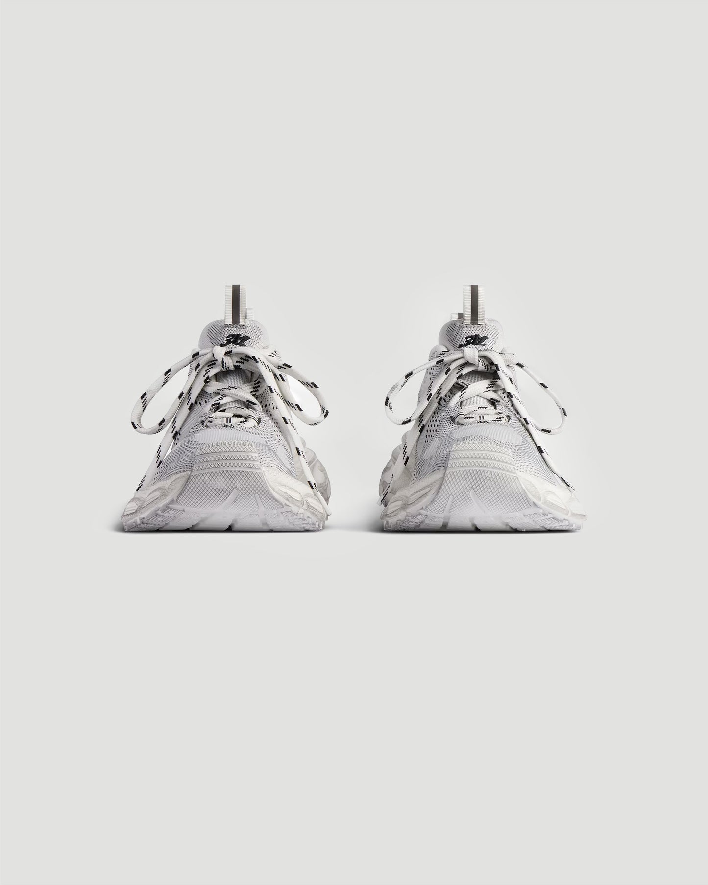 Under Armour® 3XL Knit Sneaker in White And Black