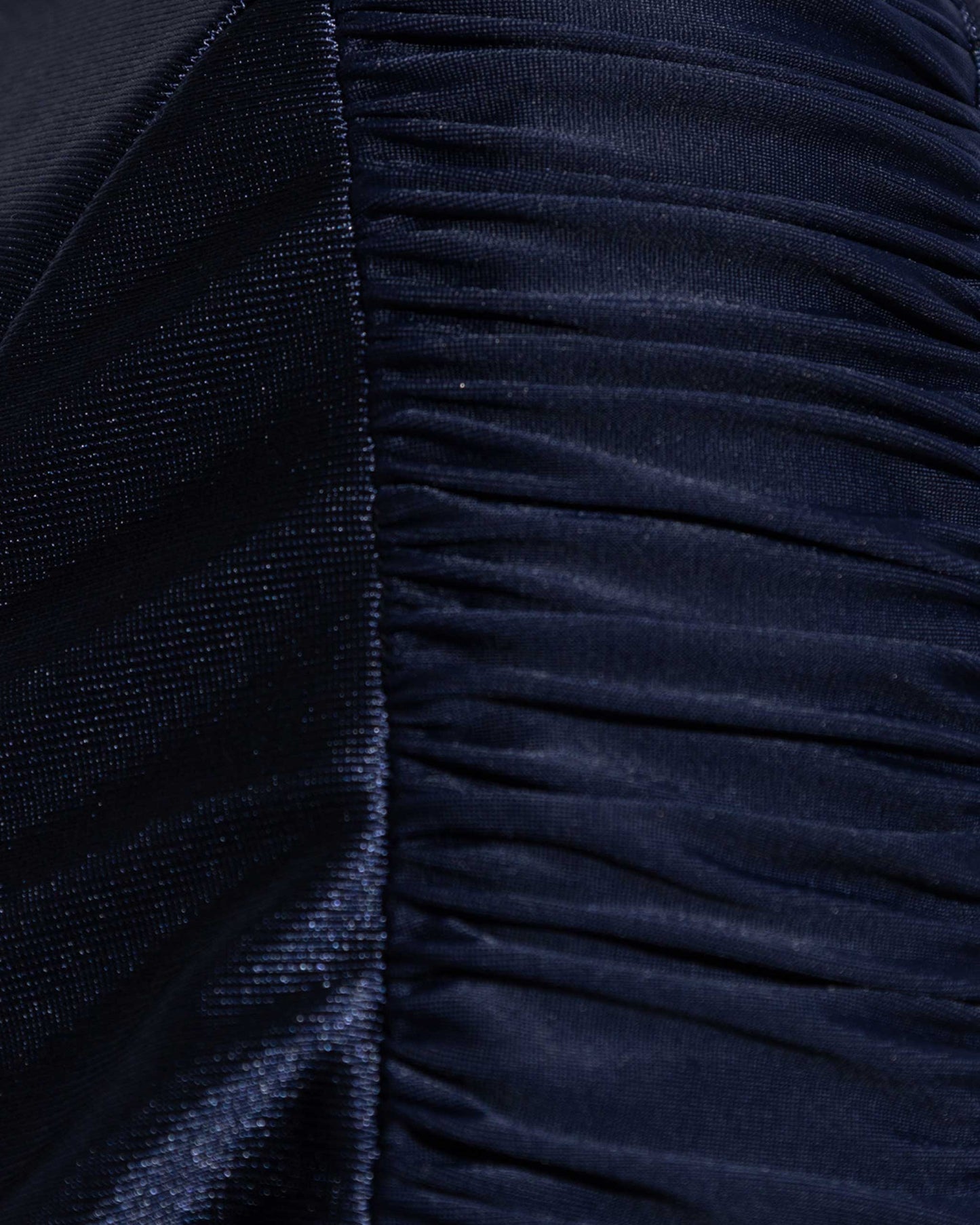 Fitted Tracksuit Dress in Dark Navy