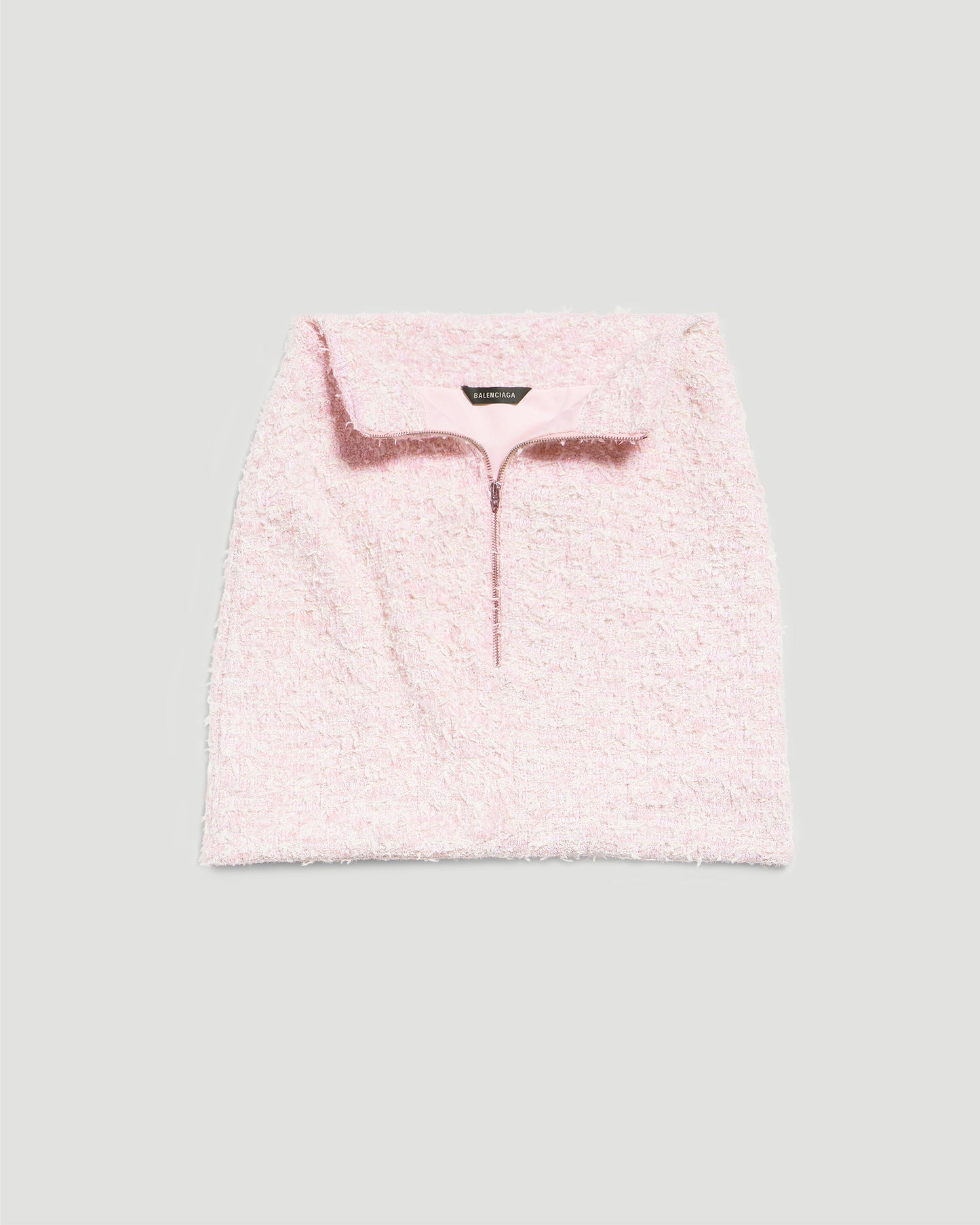 TWEED MINI SKIRT IN PINK