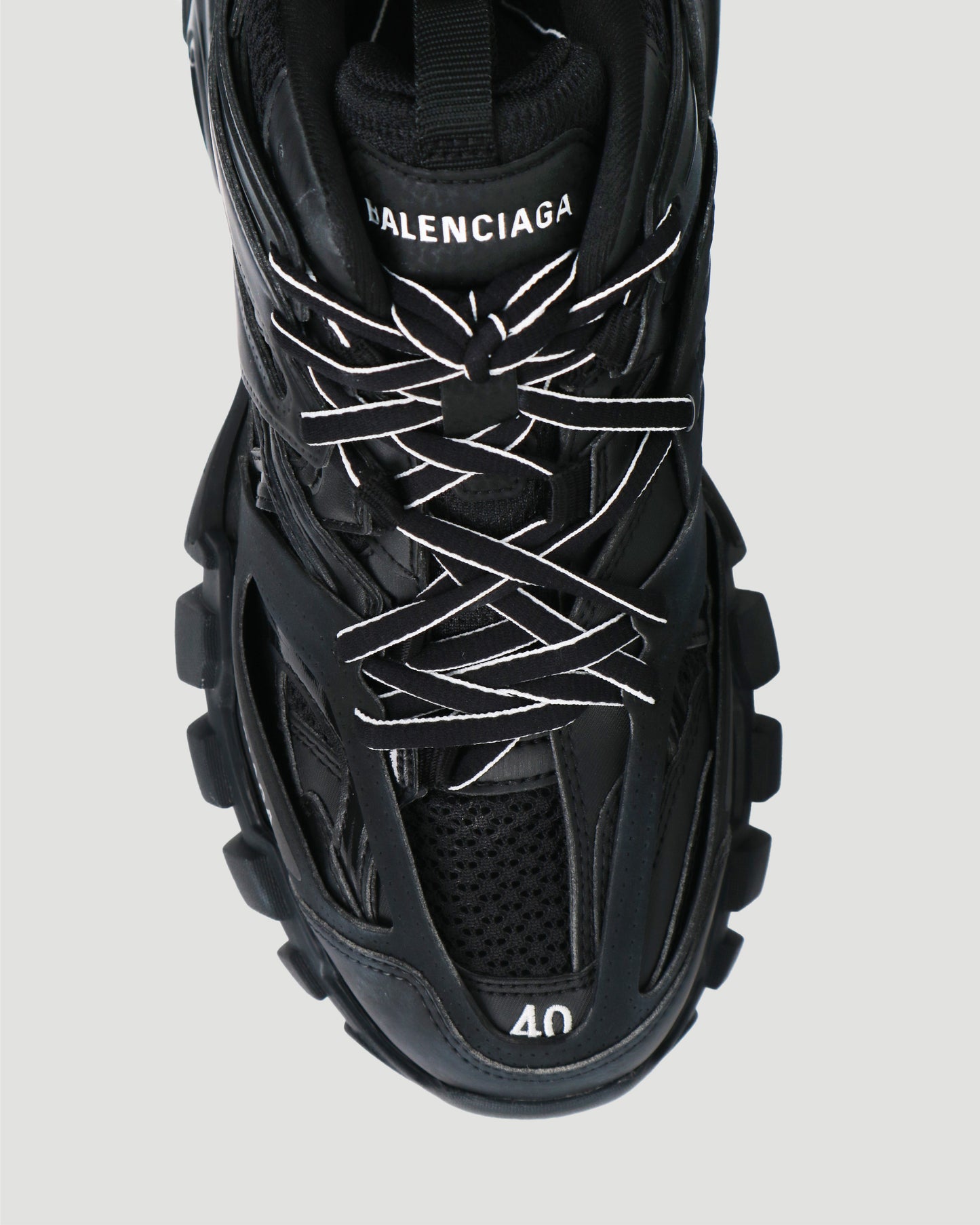TRACK SNEAKERS IN BLACK