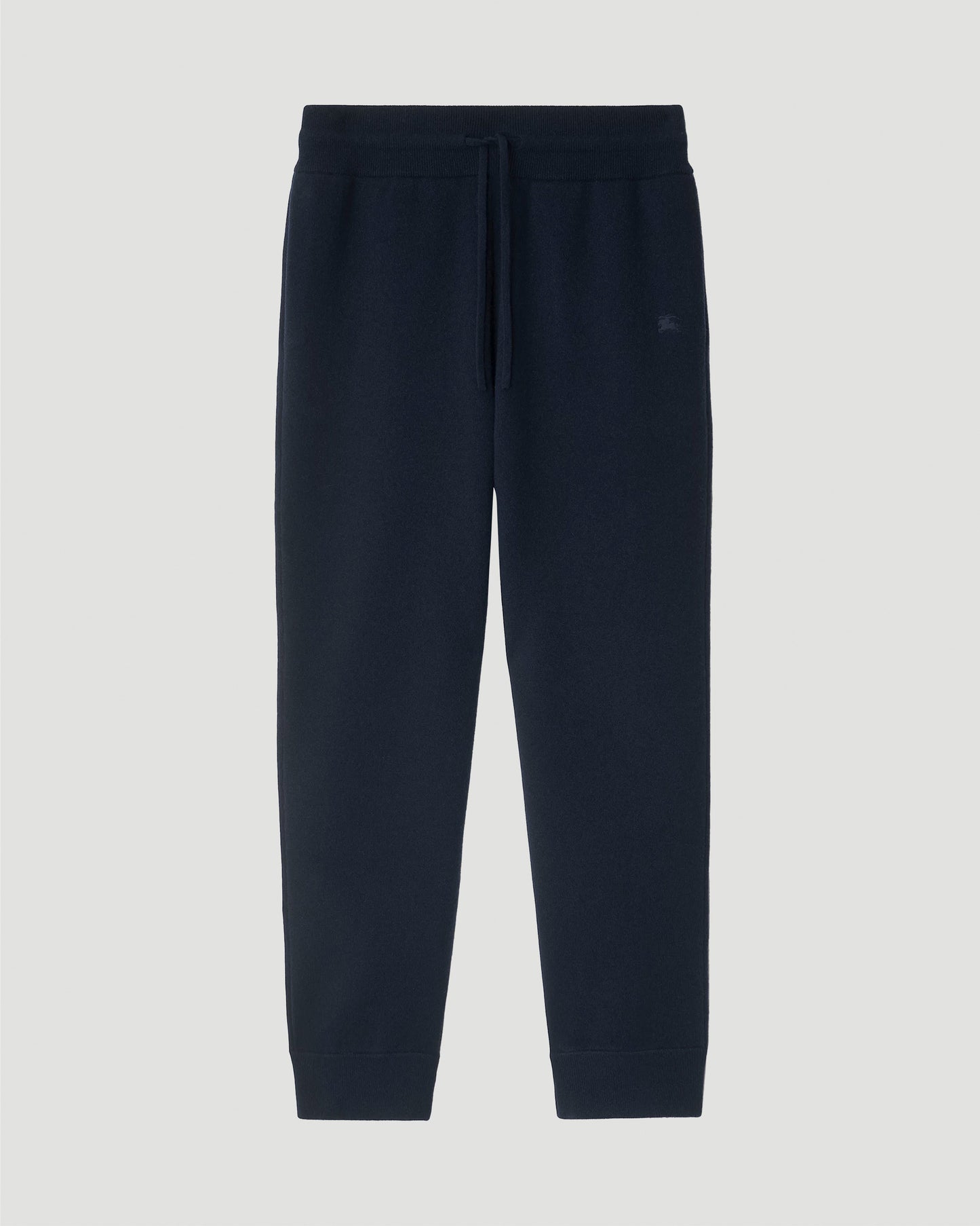 Cashmere Blend Jogging Pants in Navy