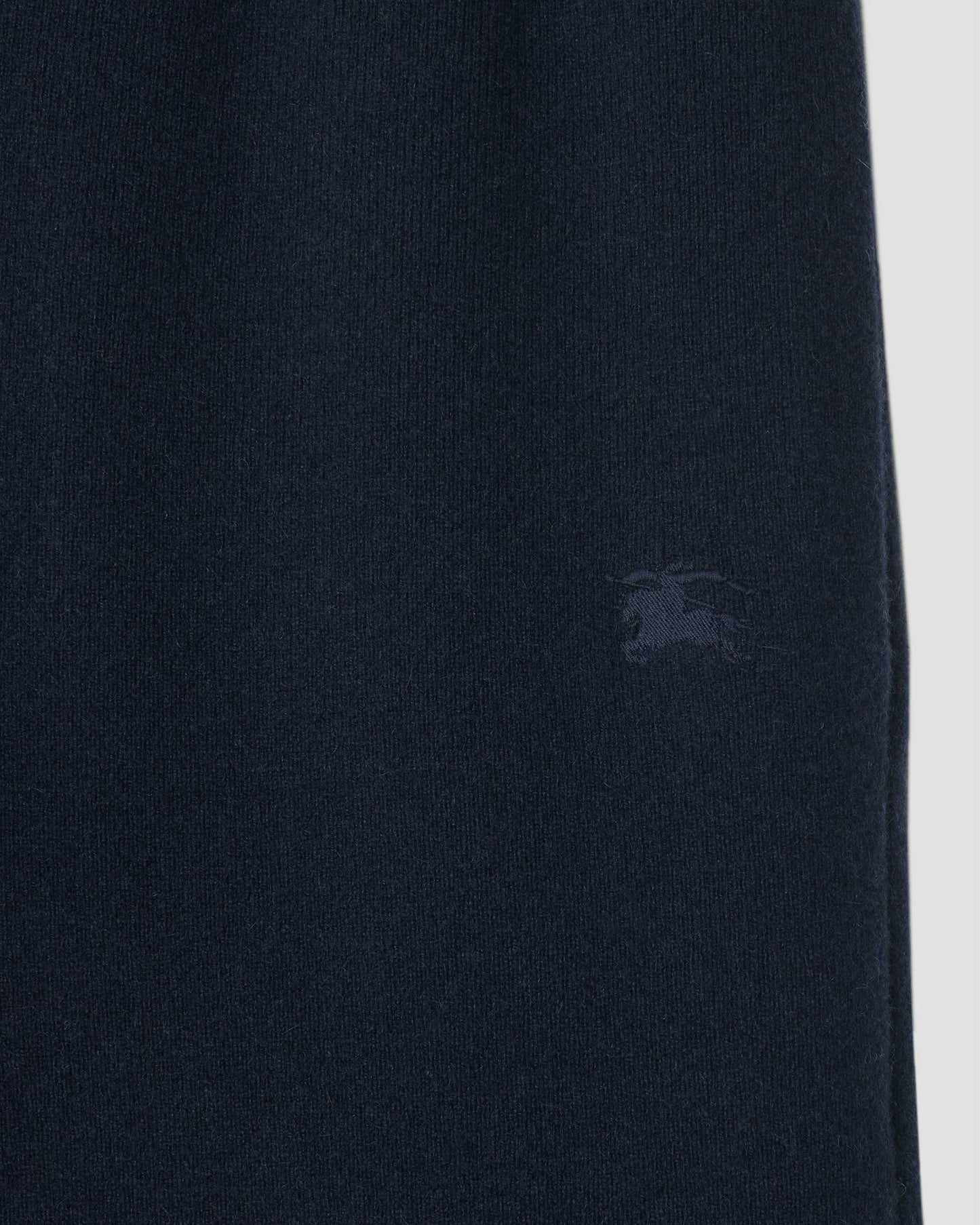 Cashmere Blend Jogging Pants in Navy