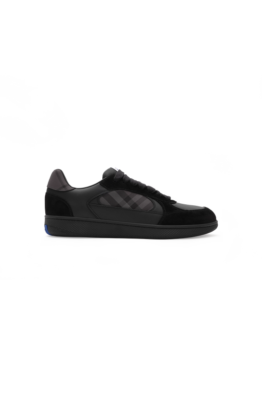 Burberry Check Terrace Sneakers in Black