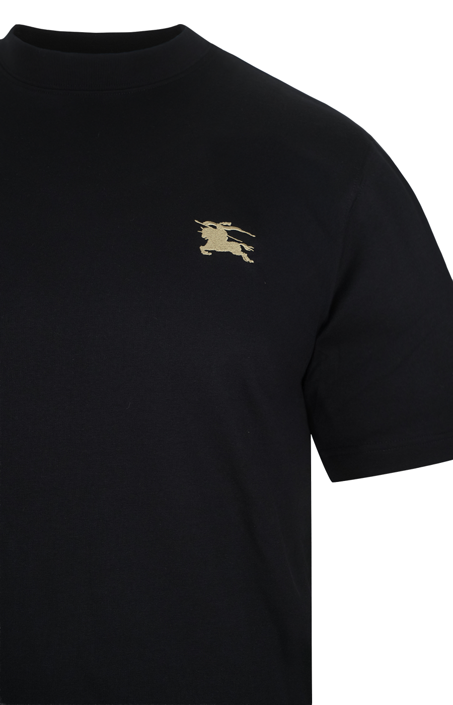 Black Cotton T-Shirt