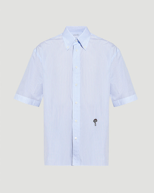 Striped Cotton Poplin Shirt