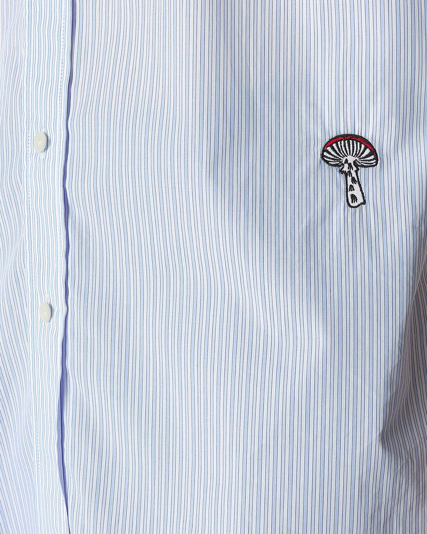 Striped Cotton Poplin Shirt