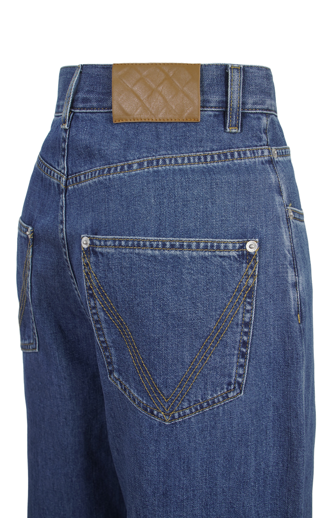 Atlantic Blue Wide Leg Jeans